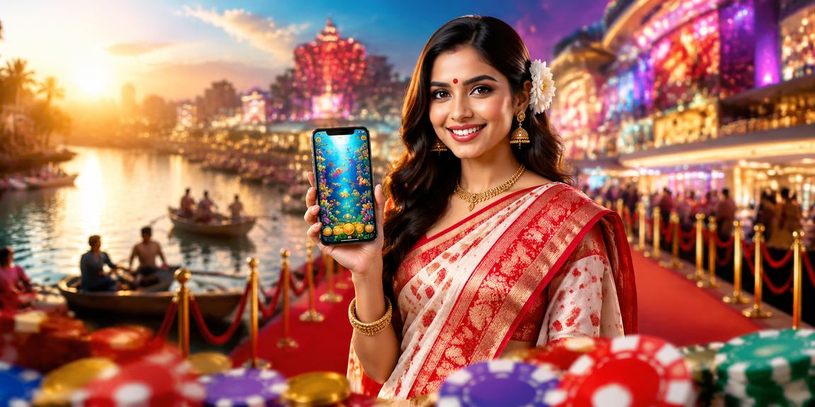 বরিশালে স্মার্টফোনে খেলার ফলাফল দেখছেন একজন ব্যবহারকারী